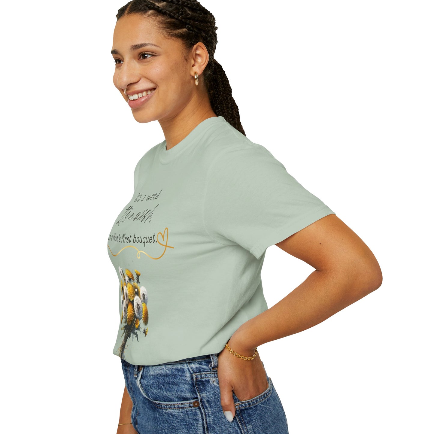 Mother's Day Bouquet | Vintage Comfy Cotton Tee | Perfect for Mother's Day & Everyday Wear