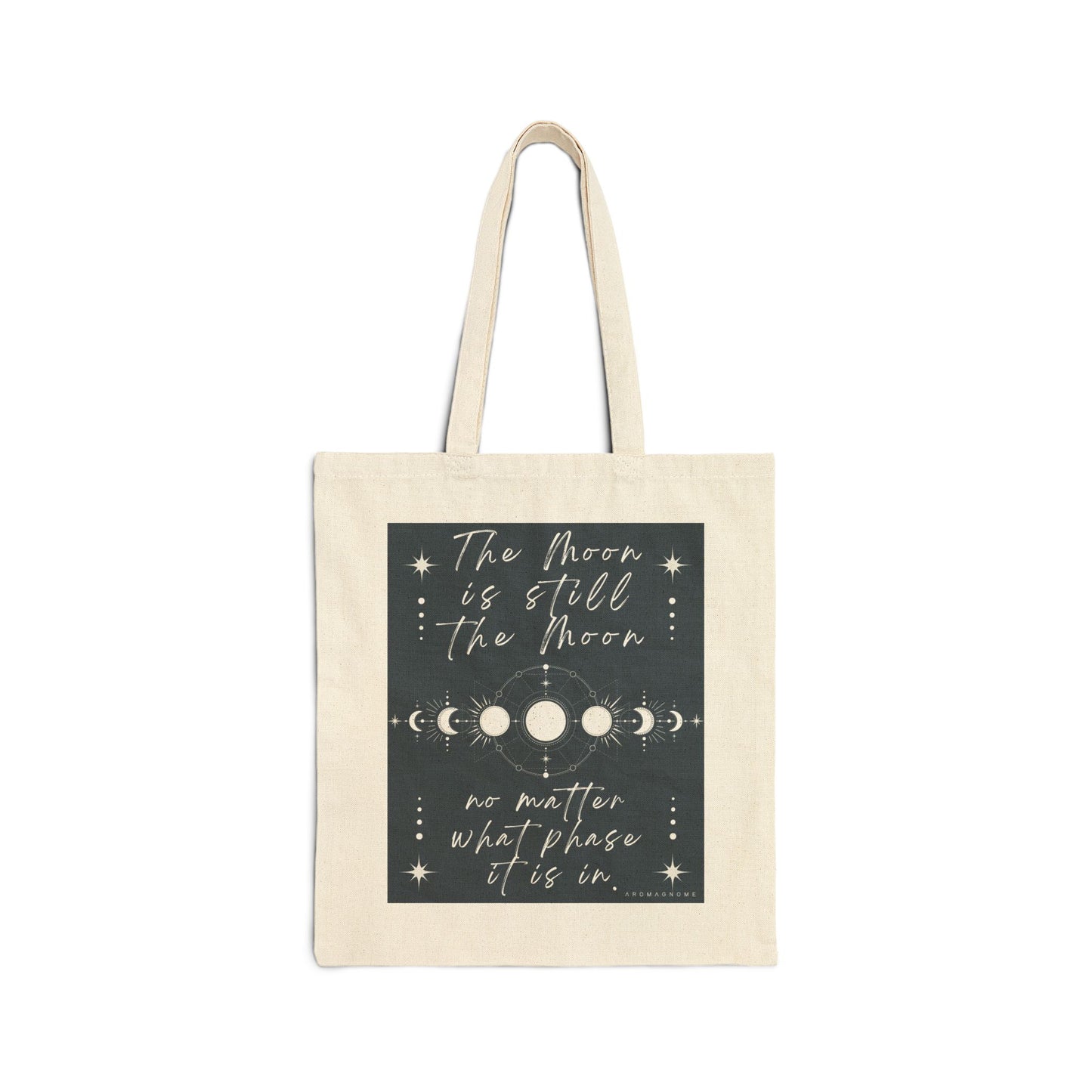 Lunar Phase | Cotton Canvas Tote Bag