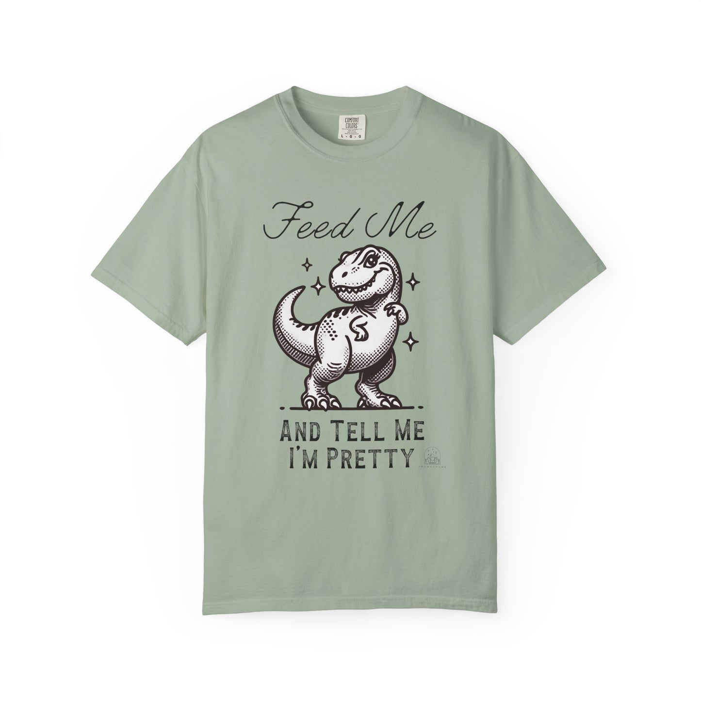 Feed Me & Tell Me I'm Pretty T-Rex | Vintage Comfy Cotton Tee