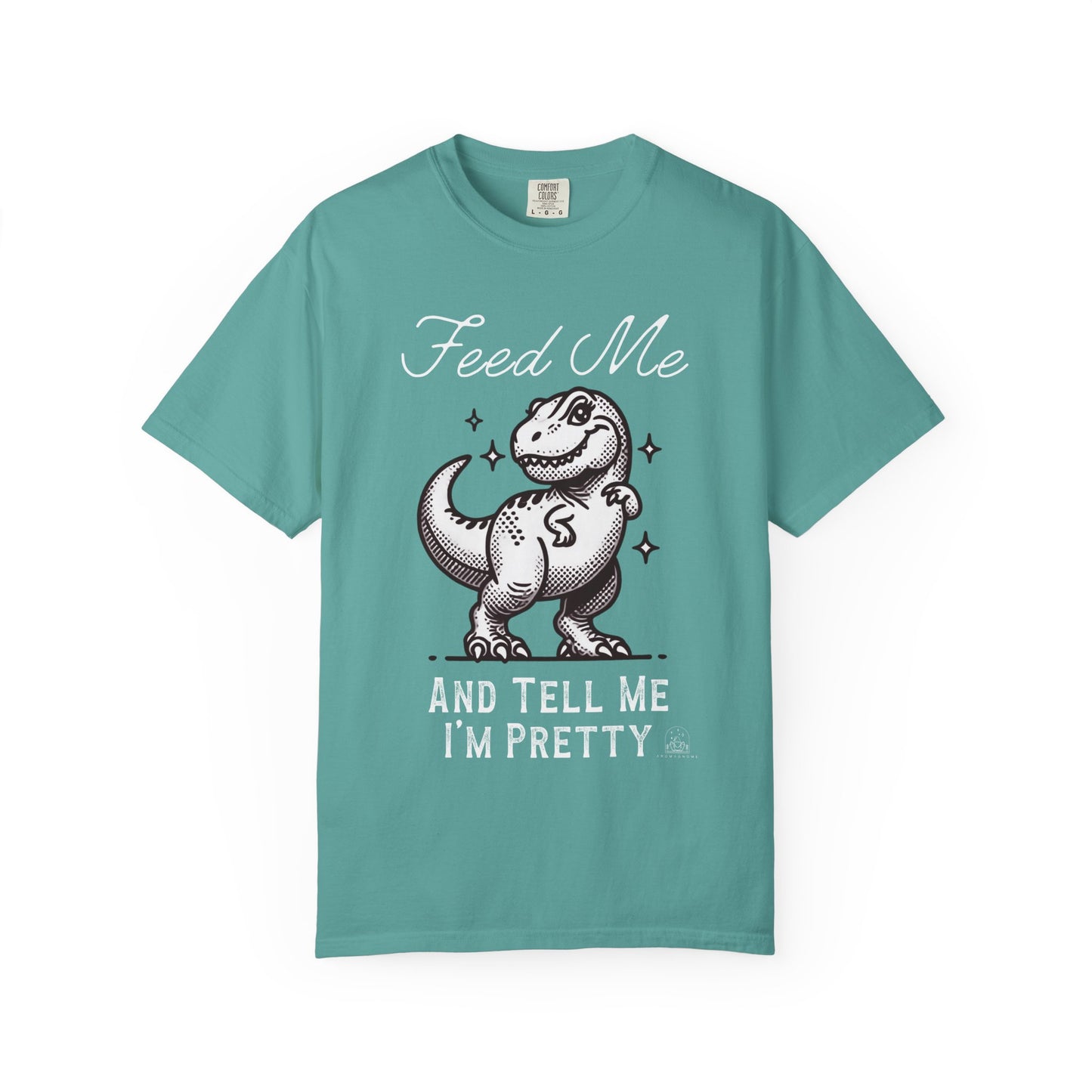 Feed Me & Tell Me I'm Pretty T-Rex | Vintage Comfy Cotton Tee