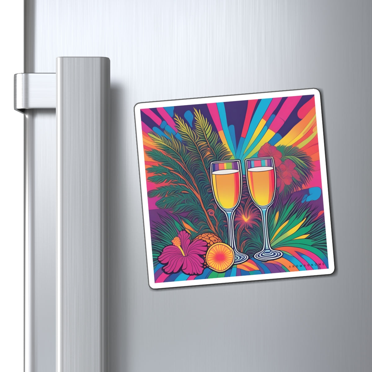 Mimosa Psychedelic Sunrise | Magnet