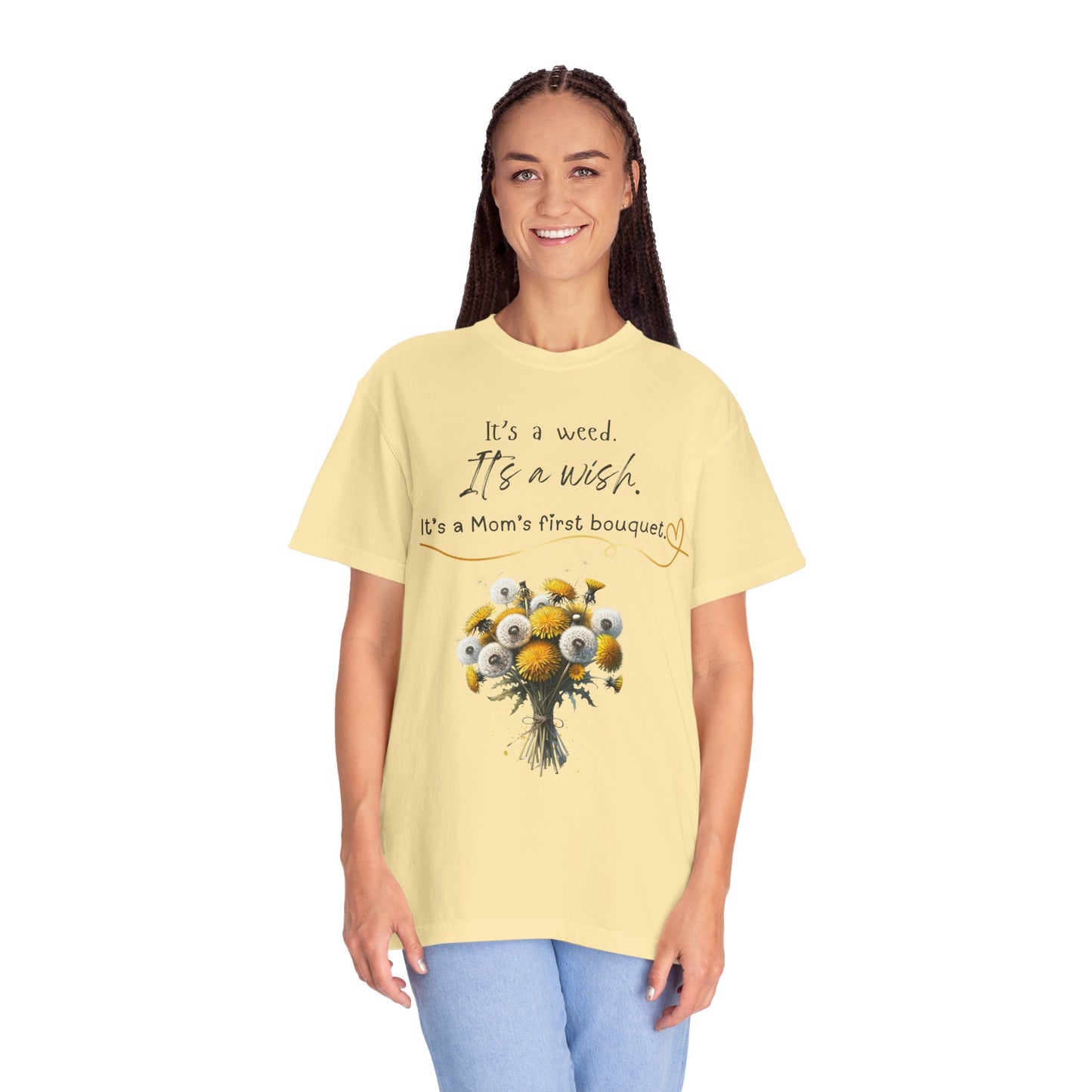 Mother's Day Bouquet | Vintage Comfy Cotton Tee | Perfect for Mother's Day & Everyday Wear