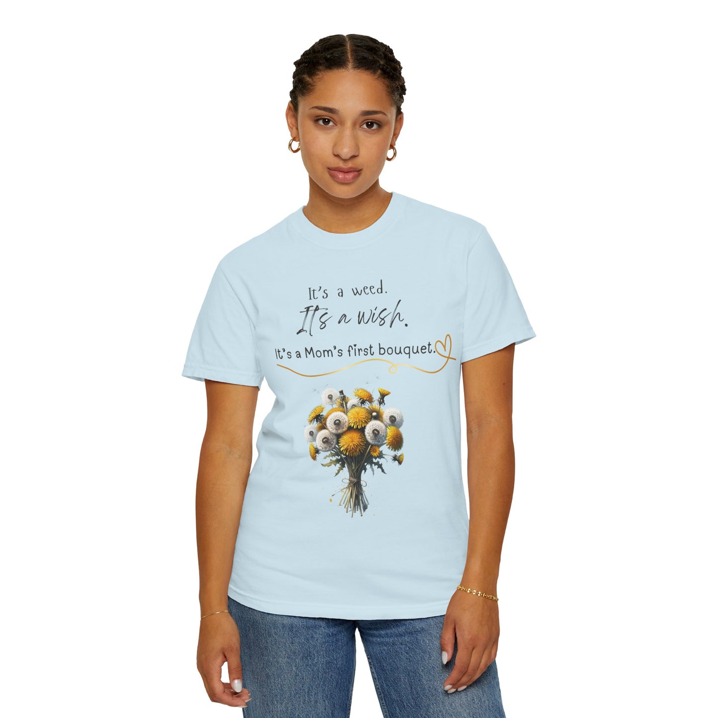 Mother's Day Bouquet | Vintage Comfy Cotton Tee | Perfect for Mother's Day & Everyday Wear