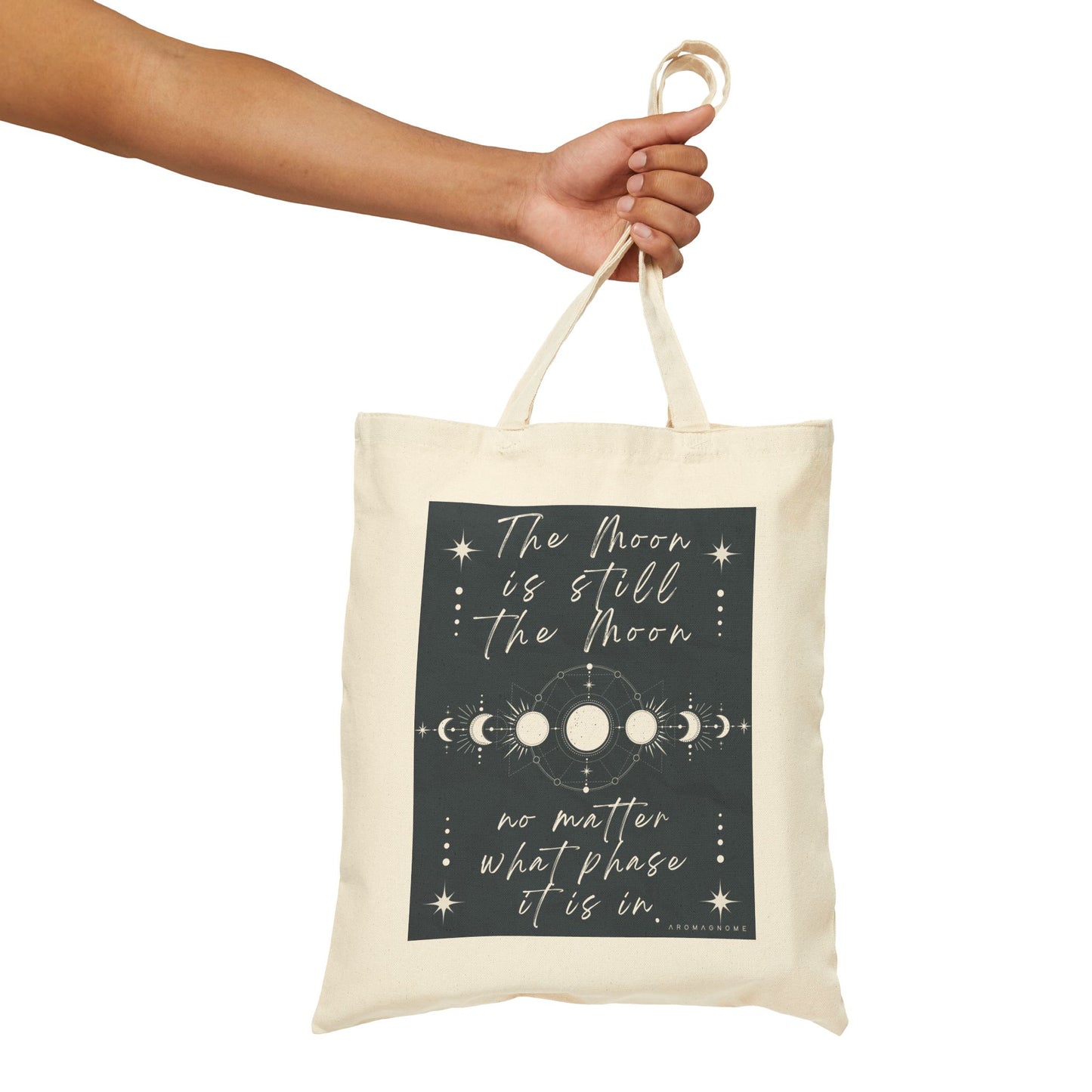 Lunar Phase | Cotton Canvas Tote Bag