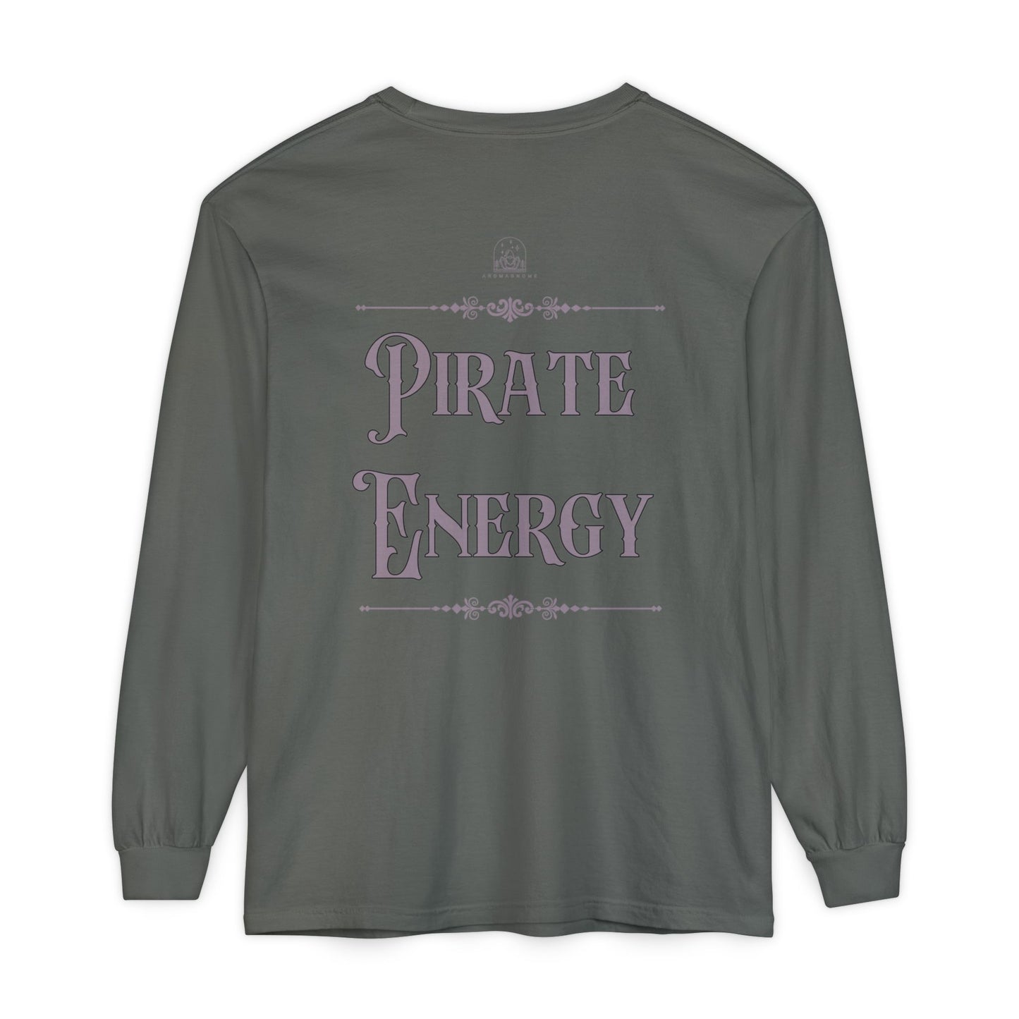 Pirate Energy | Unisex Garment-dyed Long Sleeve Shirt