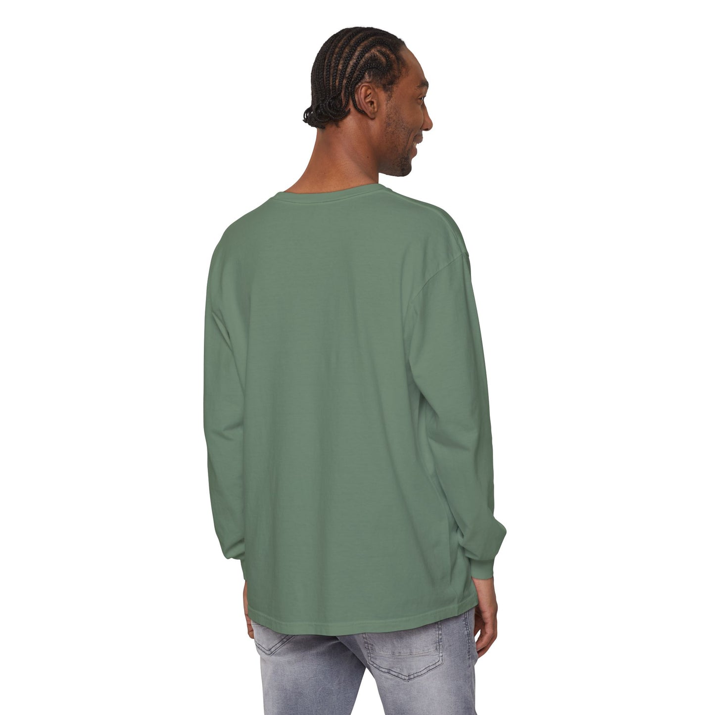 Nightmare Before Coffee | Premium Long Sleeve Shirt | Unisex Garment-dyed