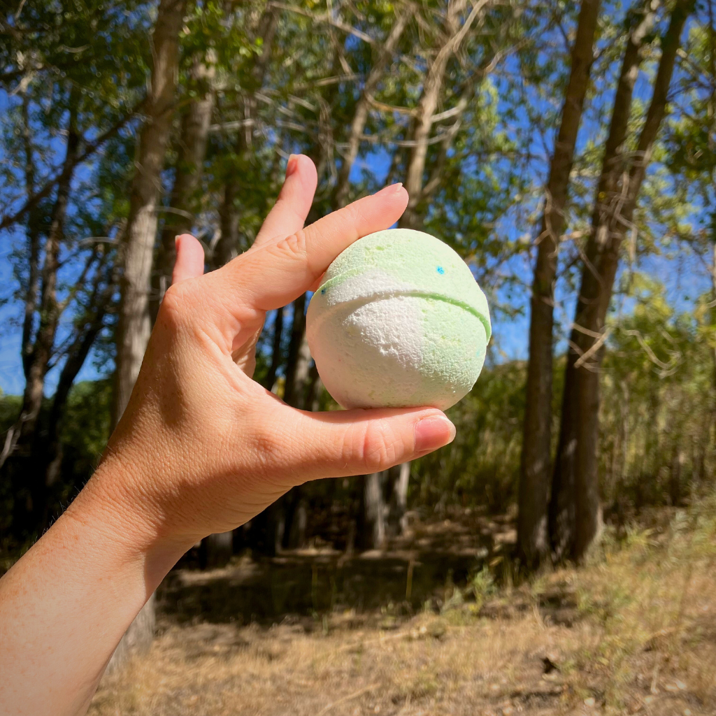Zen Green Tea | Handmade Artisan Bath Bomb | 5oz