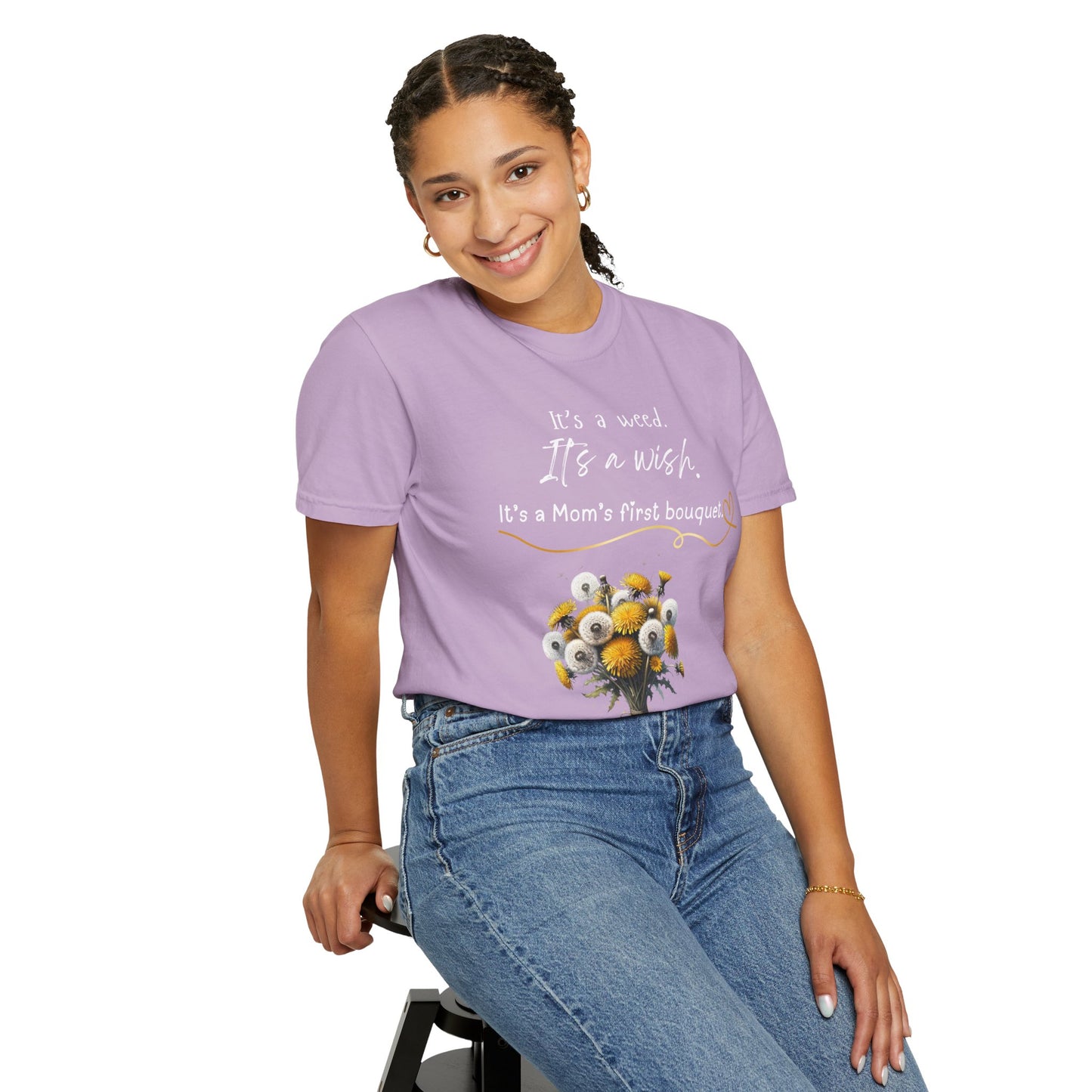 Mother's Day Bouquet | Vintage Comfy Cotton Tee | Perfect for Mother's Day & Everyday Wear