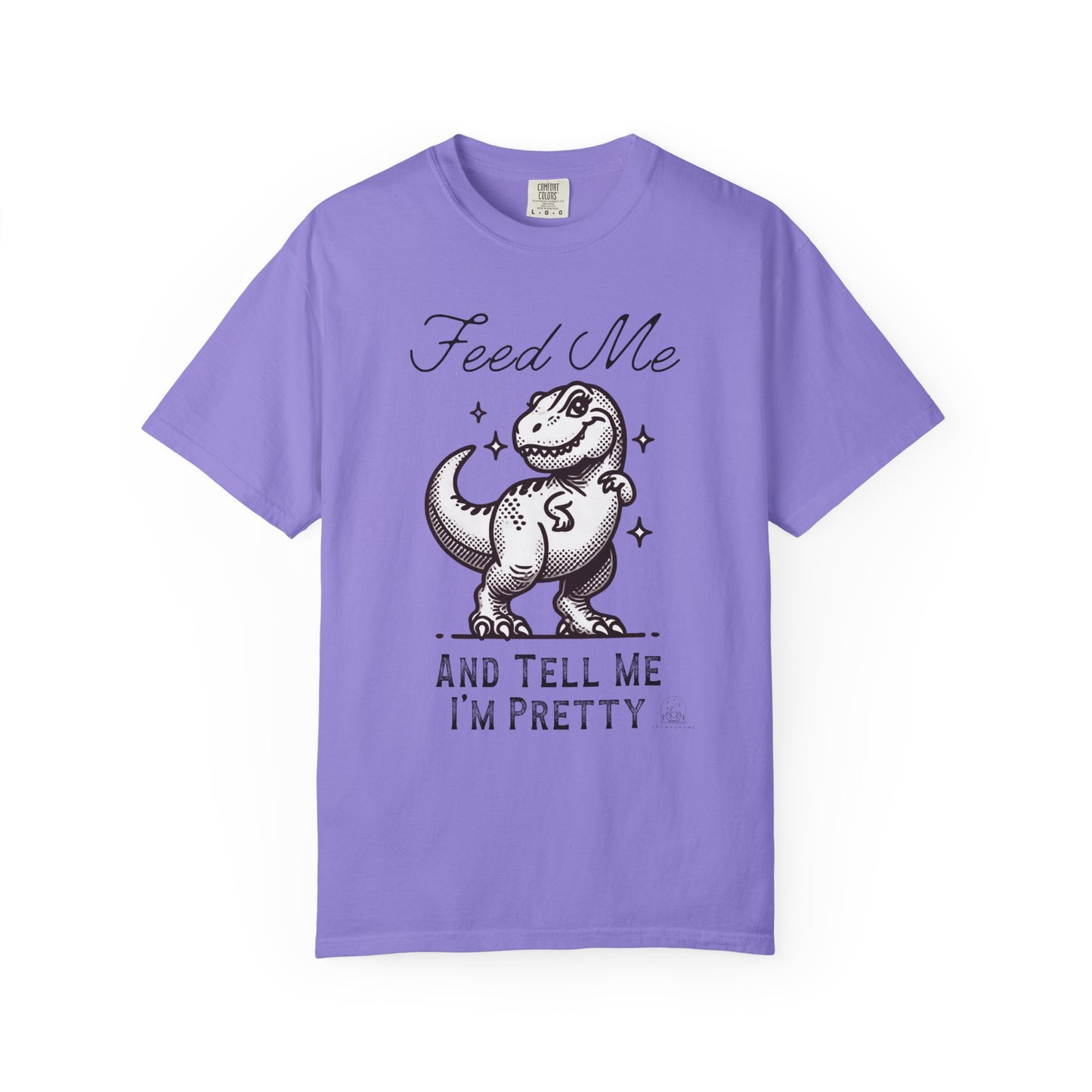 Feed Me & Tell Me I'm Pretty T-Rex | Vintage Comfy Cotton Tee
