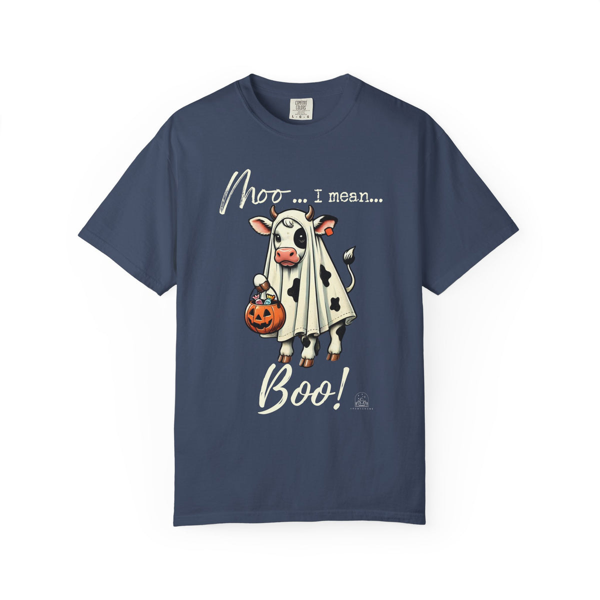 Moo I Mean Boo! | Vintage Comfy Cotton Tee