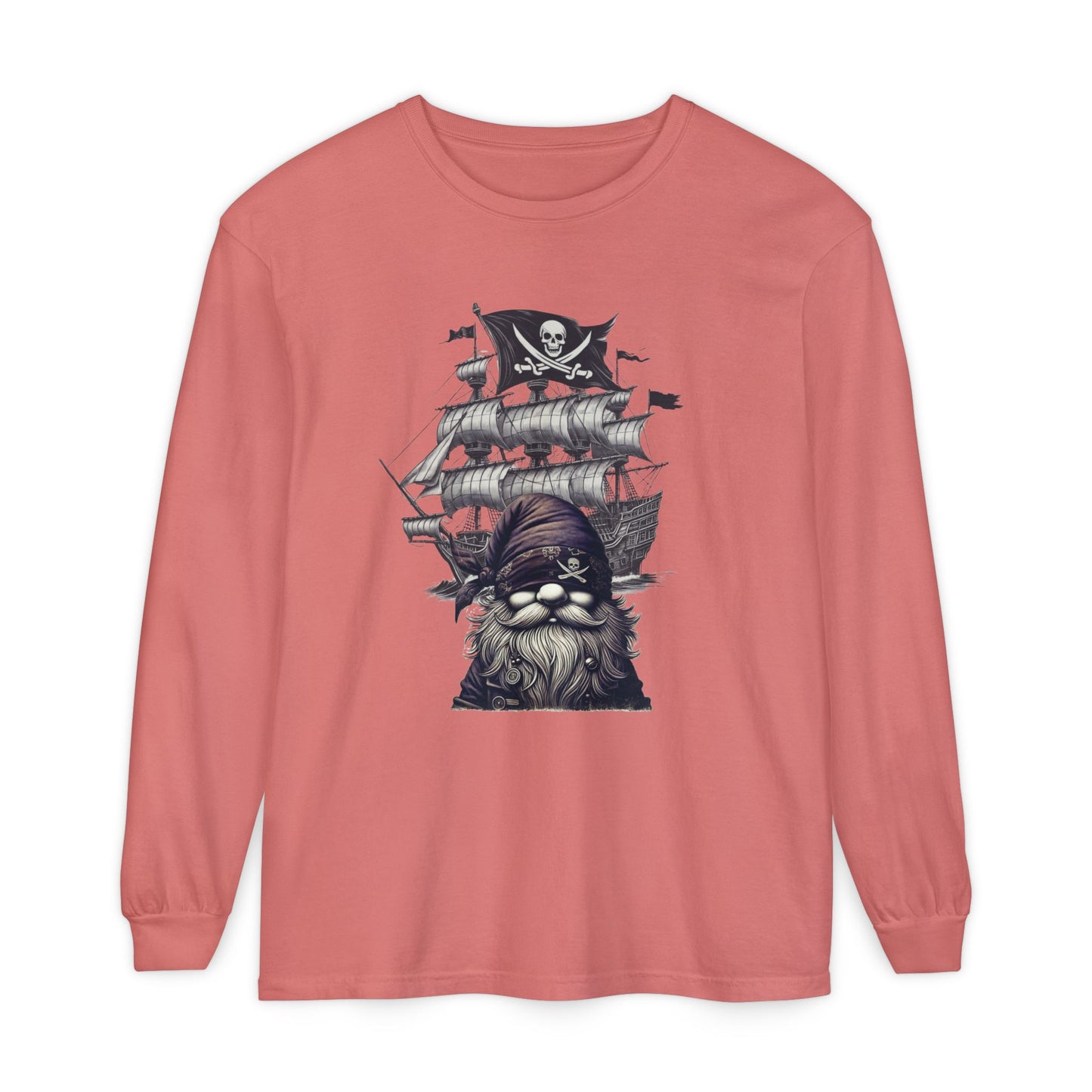 Pirate Energy | Unisex Garment-dyed Long Sleeve Shirt