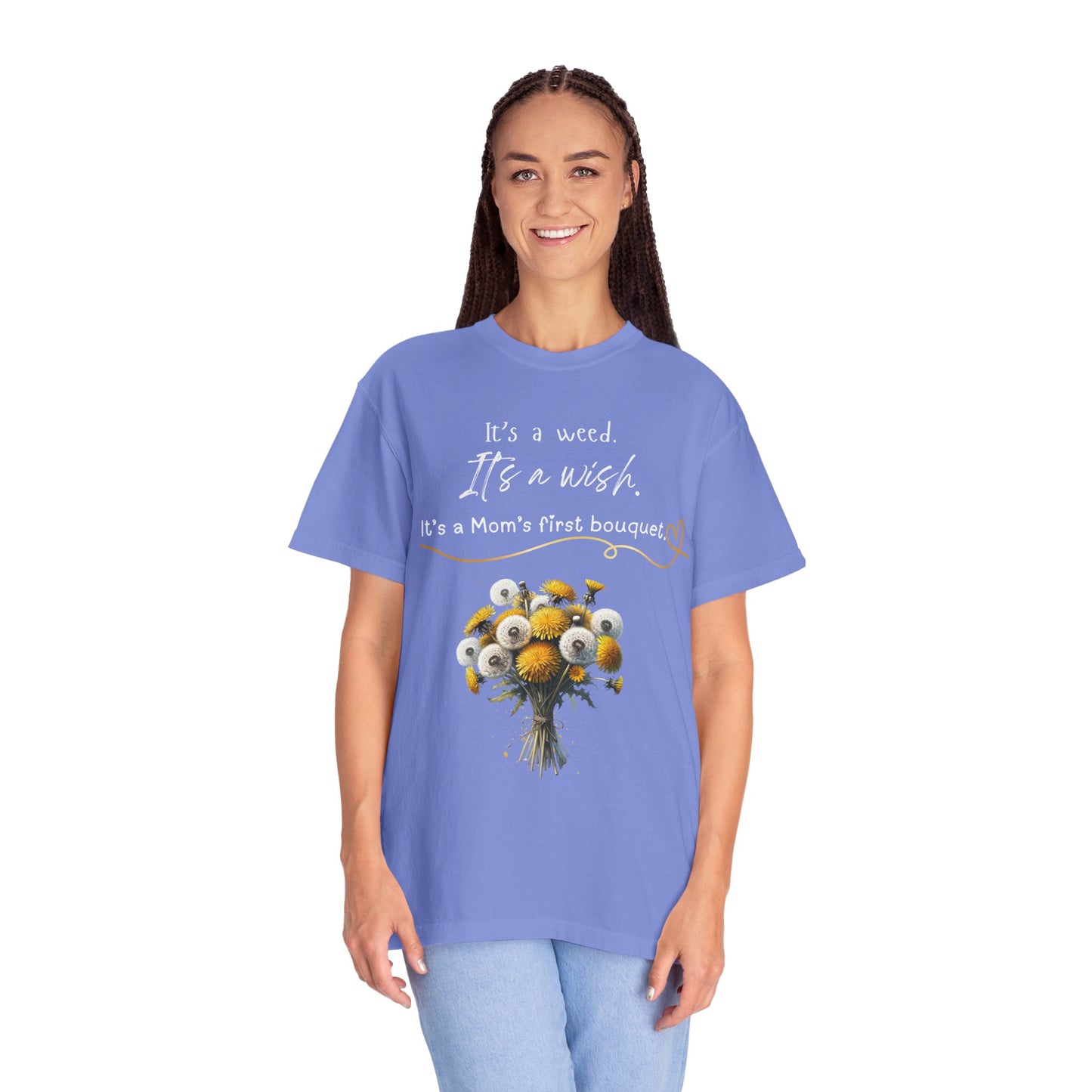 Mother's Day Bouquet | Vintage Comfy Cotton Tee | Perfect for Mother's Day & Everyday Wear