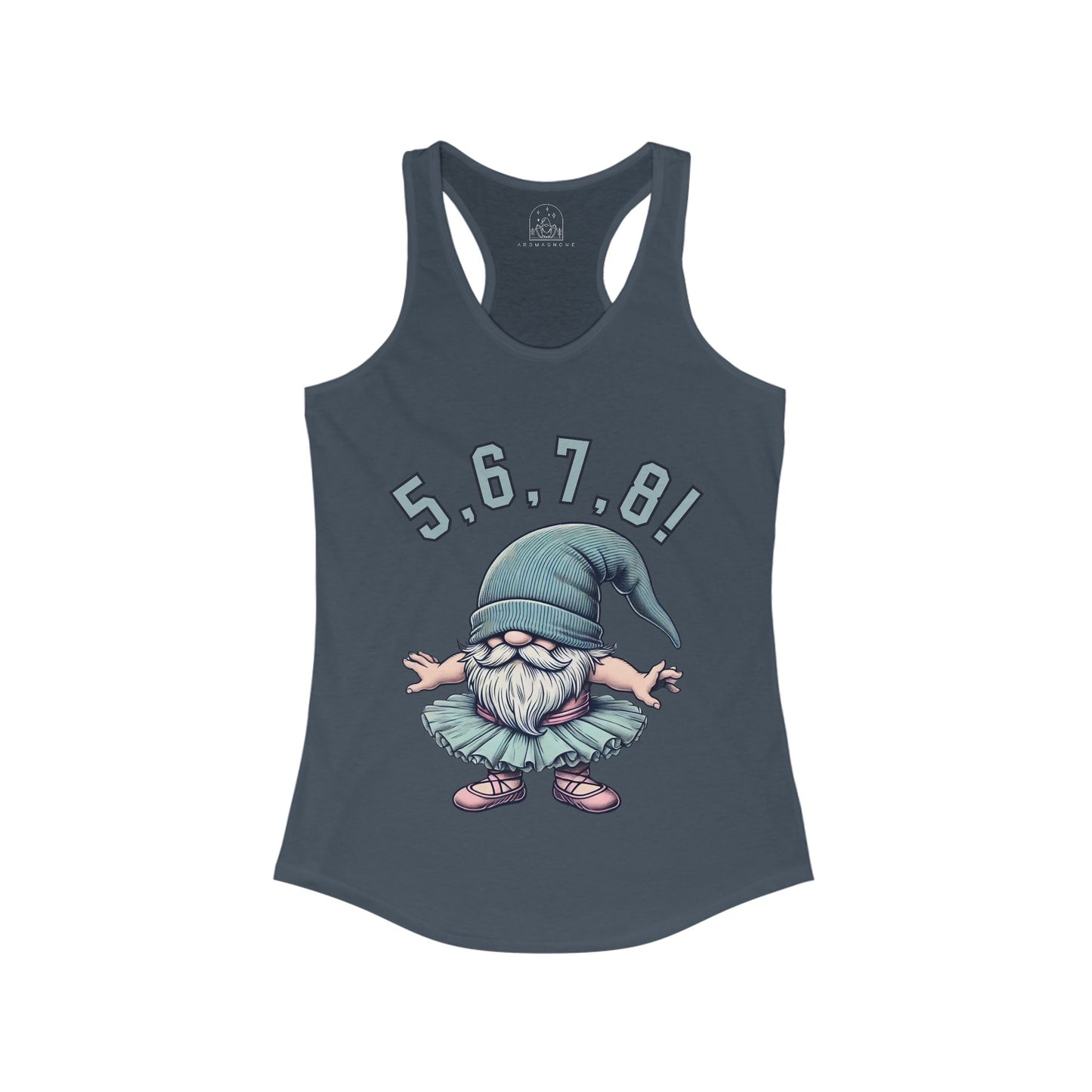 Ballet Gnome Dance Count | Women's Racerback Tank