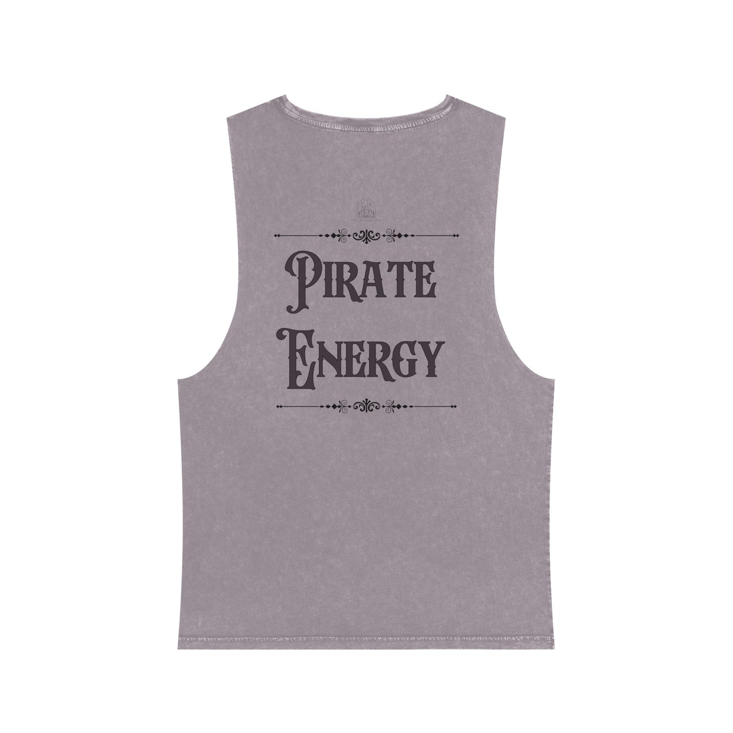Vintage Pirate Energy | Unisex Stonewash Tank Top