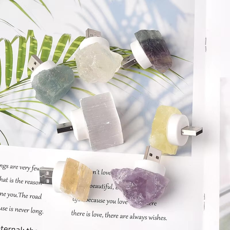 Crystal Energy Light | USB | Small & Portable!