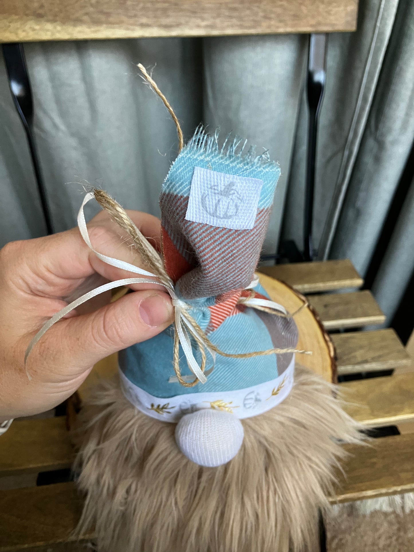 Plaid Autumn Harvest Gnome | The Original Handcrafted Home Decor Diffusers