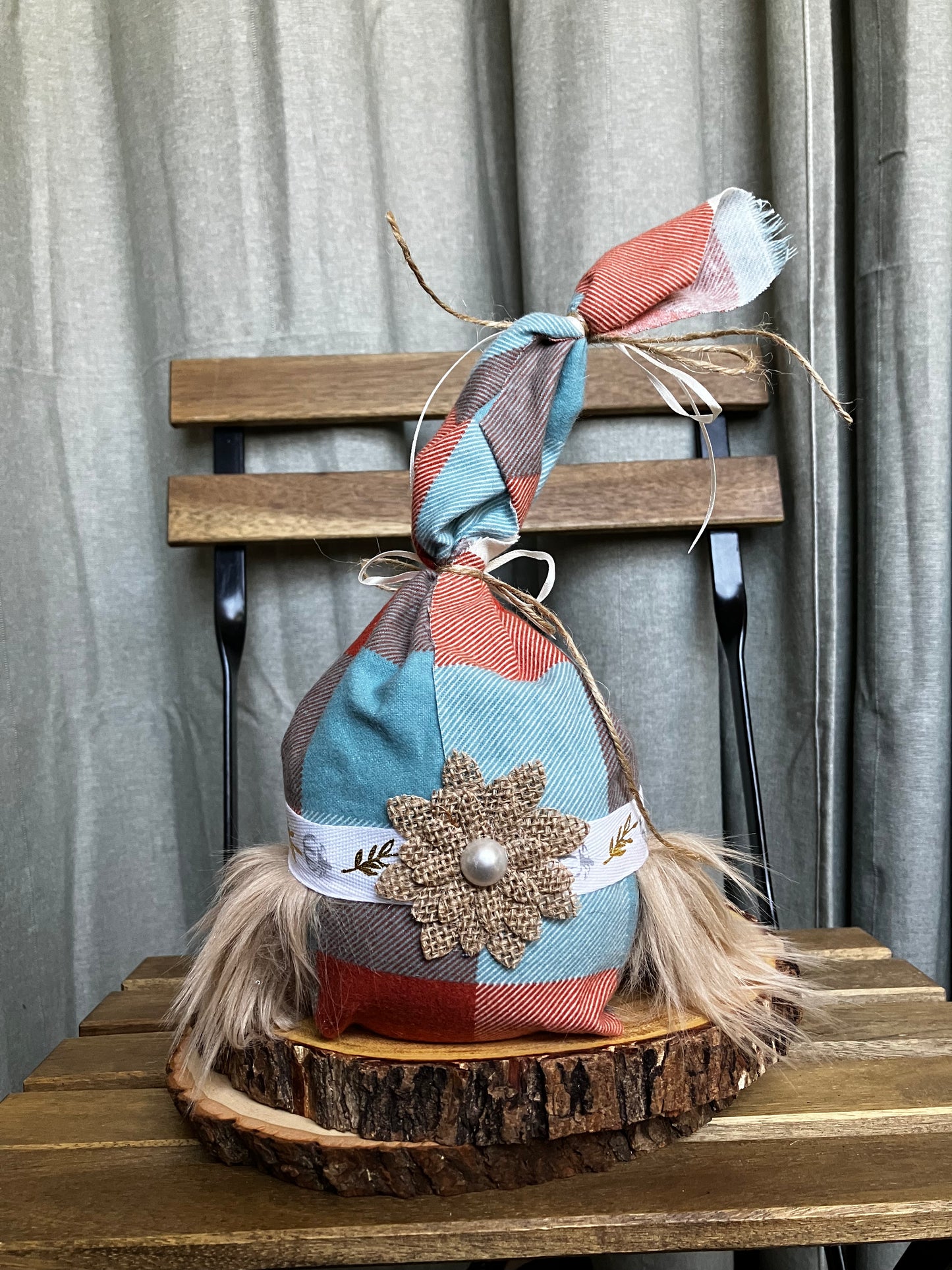 Plaid Autumn Harvest Gnome | The Original Handcrafted Home Decor Diffusers