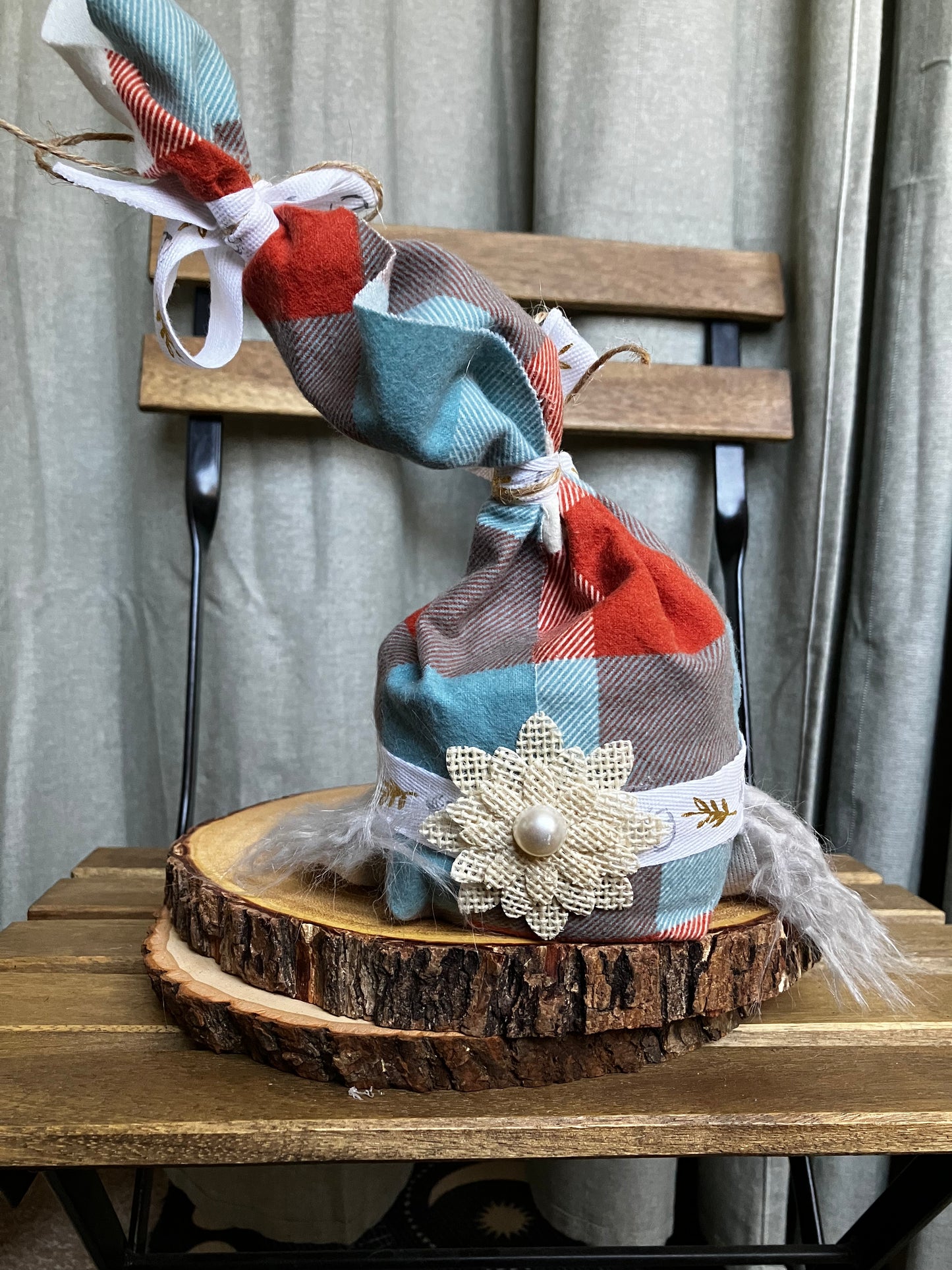Plaid Autumn Harvest Gnome | The Original Handcrafted Home Decor Diffusers
