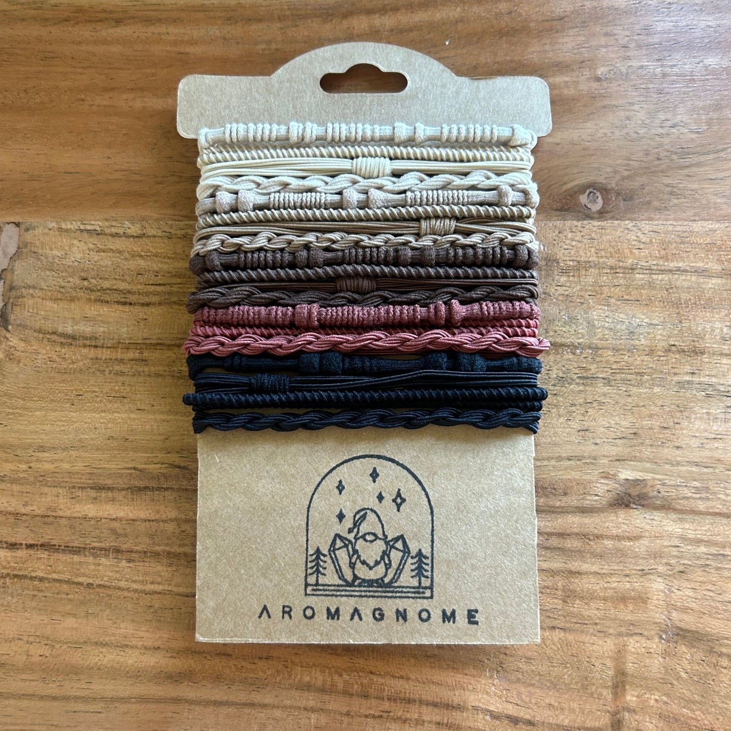 20pcs Boho Elastic Hair Tie Jewelry Sets | Stylish Hair Ties | Look Like Bracelets!