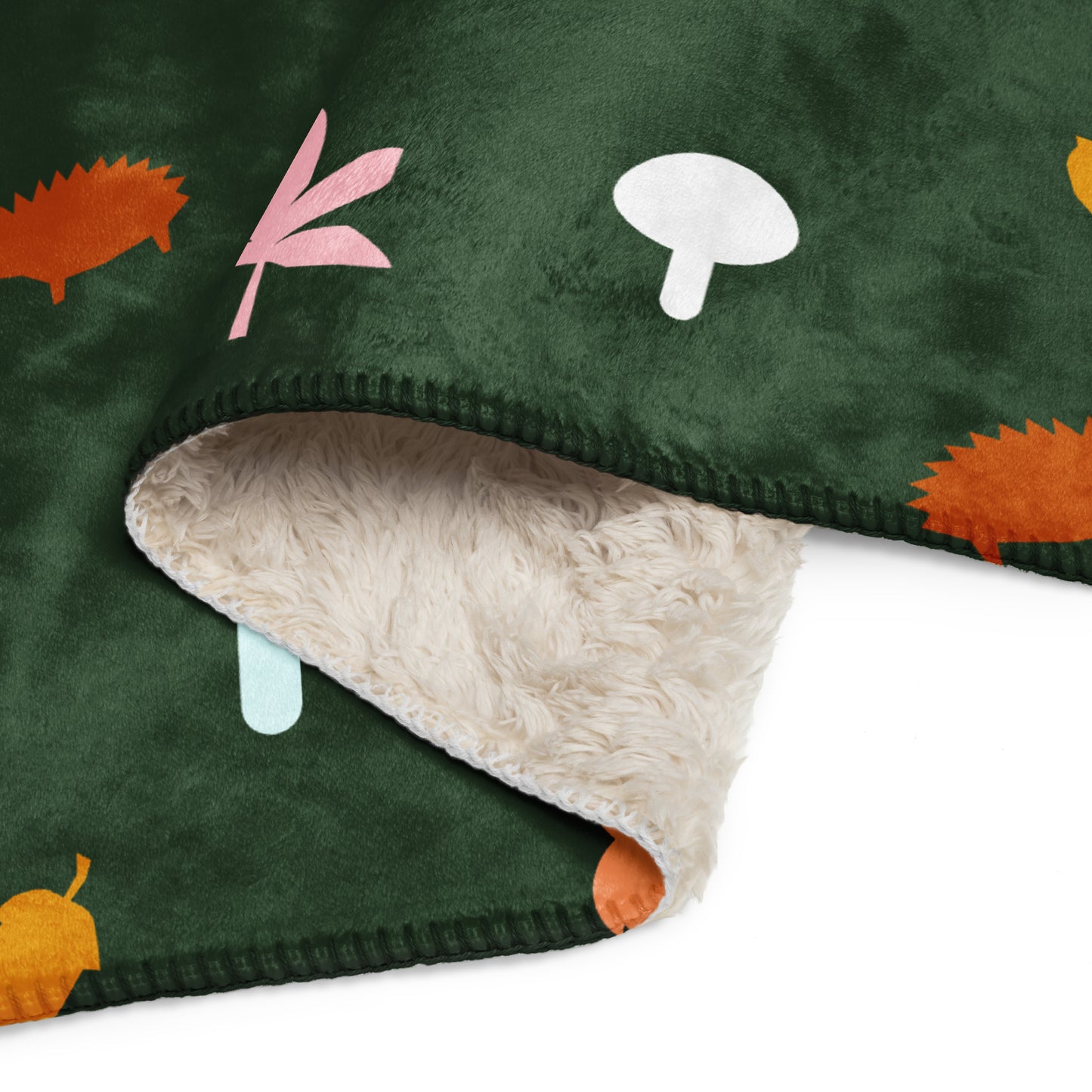 Cozy Forest | Sherpa Blanket