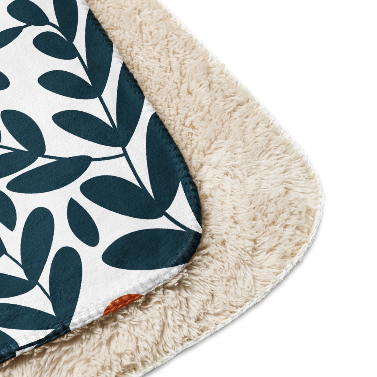 Citrus Vine | Sherpa Blanket