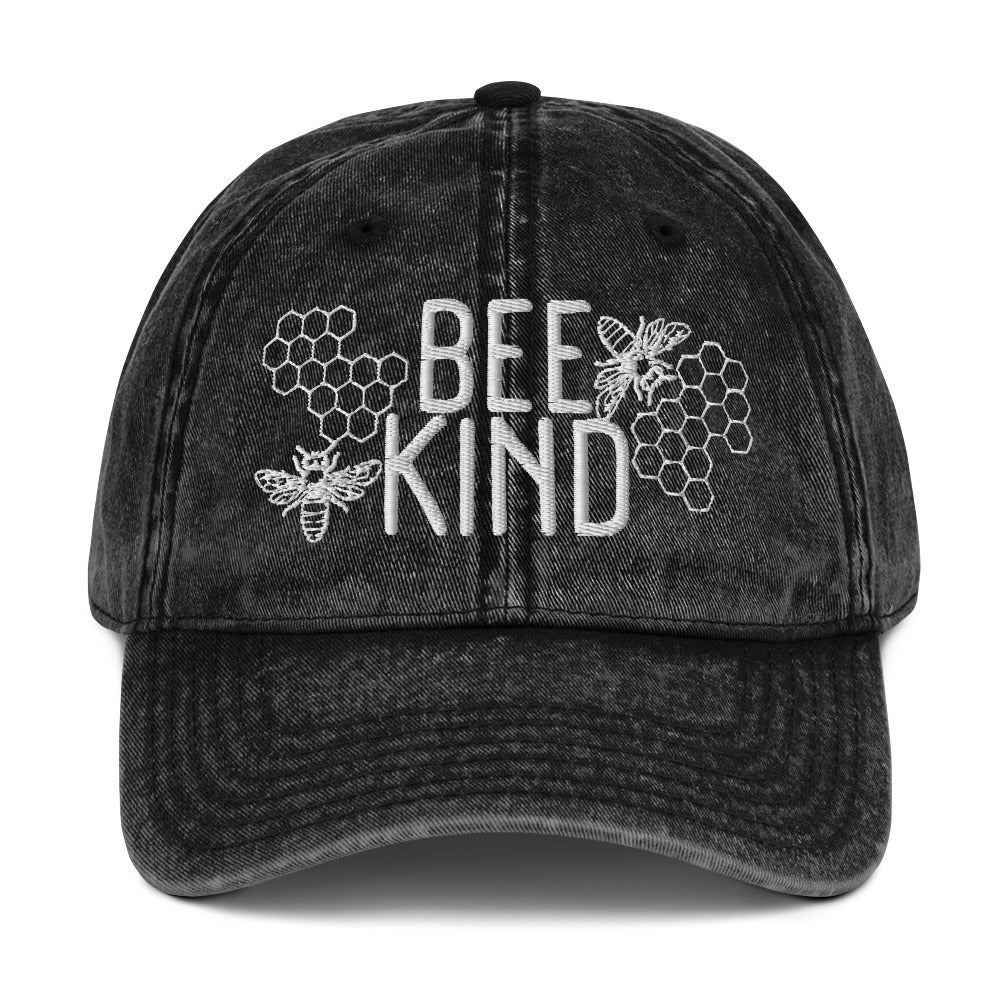 BEE Kind | Vintage Embroidered Cap