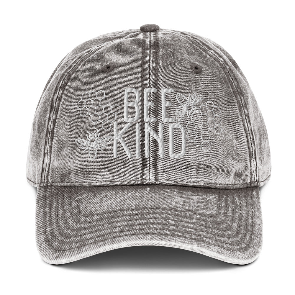BEE Kind | Vintage Embroidered Cap