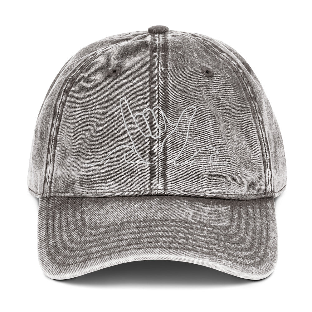 Surf's Up Shaka | Vintage Embroidered Cap