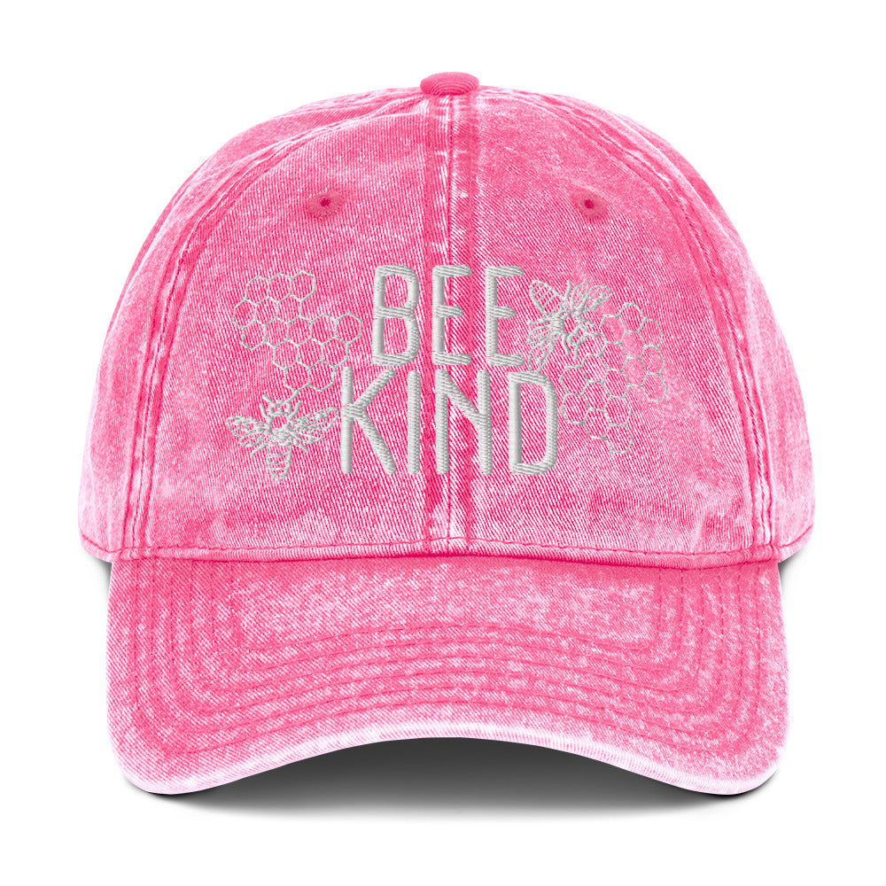 BEE Kind | Vintage Embroidered Cap