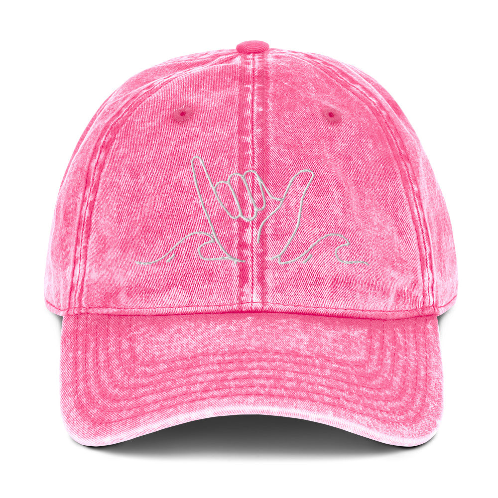 Surf's Up Shaka | Vintage Embroidered Cap