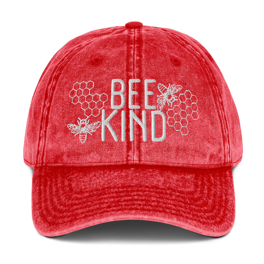 BEE Kind | Vintage Embroidered Cap