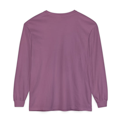 Moo I Mean Boo | Premium Garment-dyed Long Sleeve Shirt