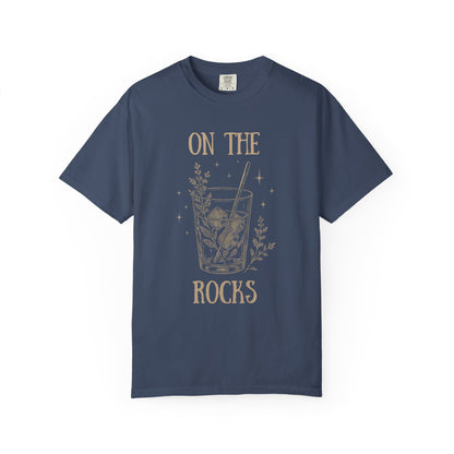 On The Rocks T-Shirt — Vintage Cocktail Graphic Tee