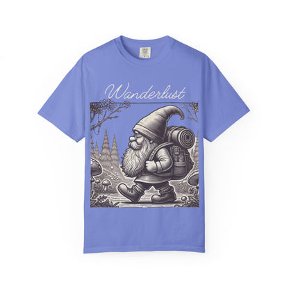 Wanderlust Gnome | Vintage Comfy Cotton Tee