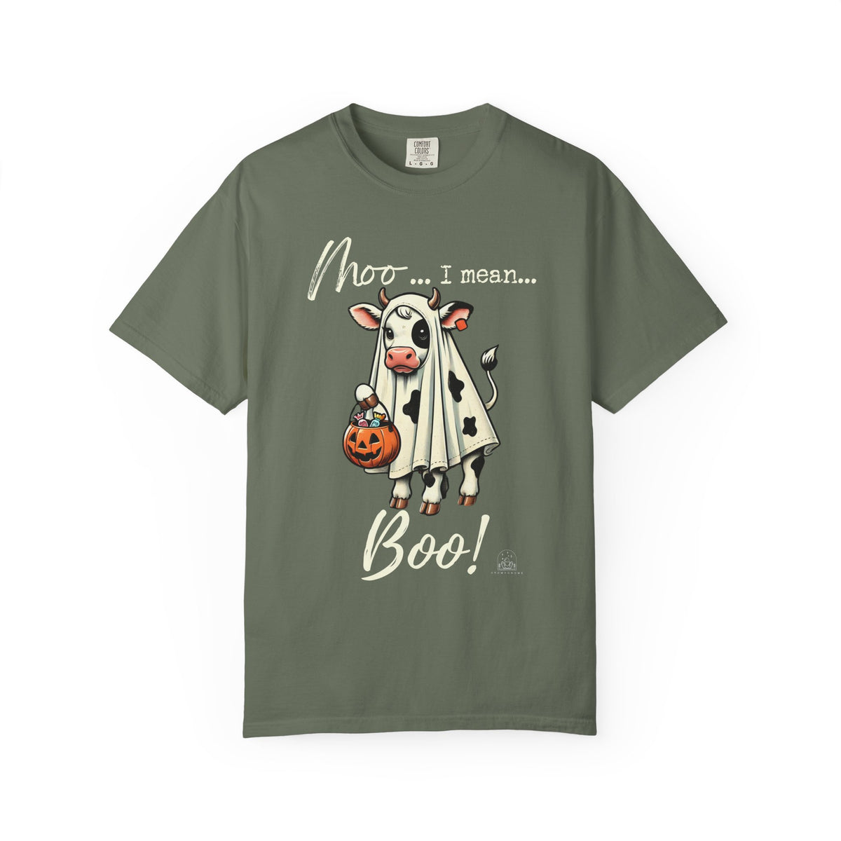 Moo I Mean Boo! | Vintage Comfy Cotton Tee