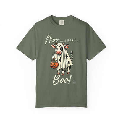 Moo I Mean Boo! | Vintage Comfy Cotton Tee