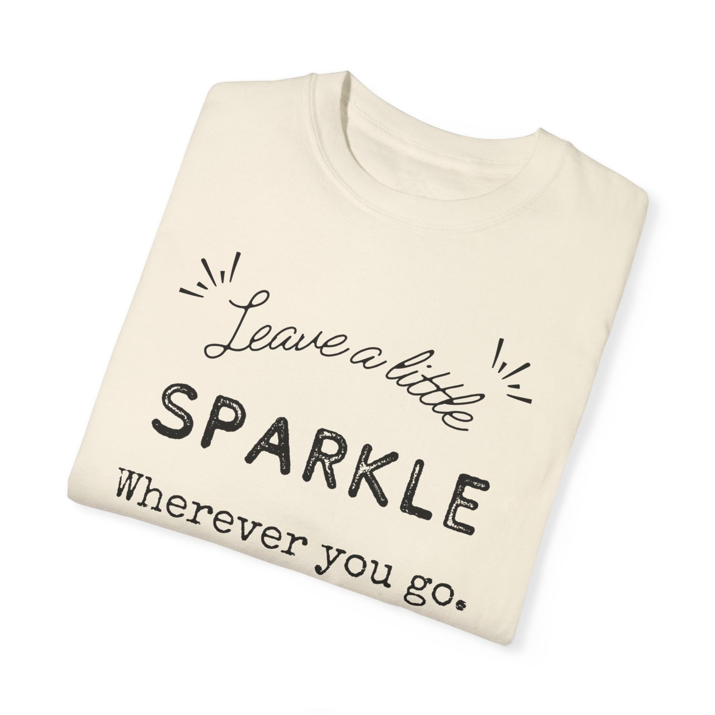 Leave A Little Sparkle | Vintage Comfy Cotton Tee