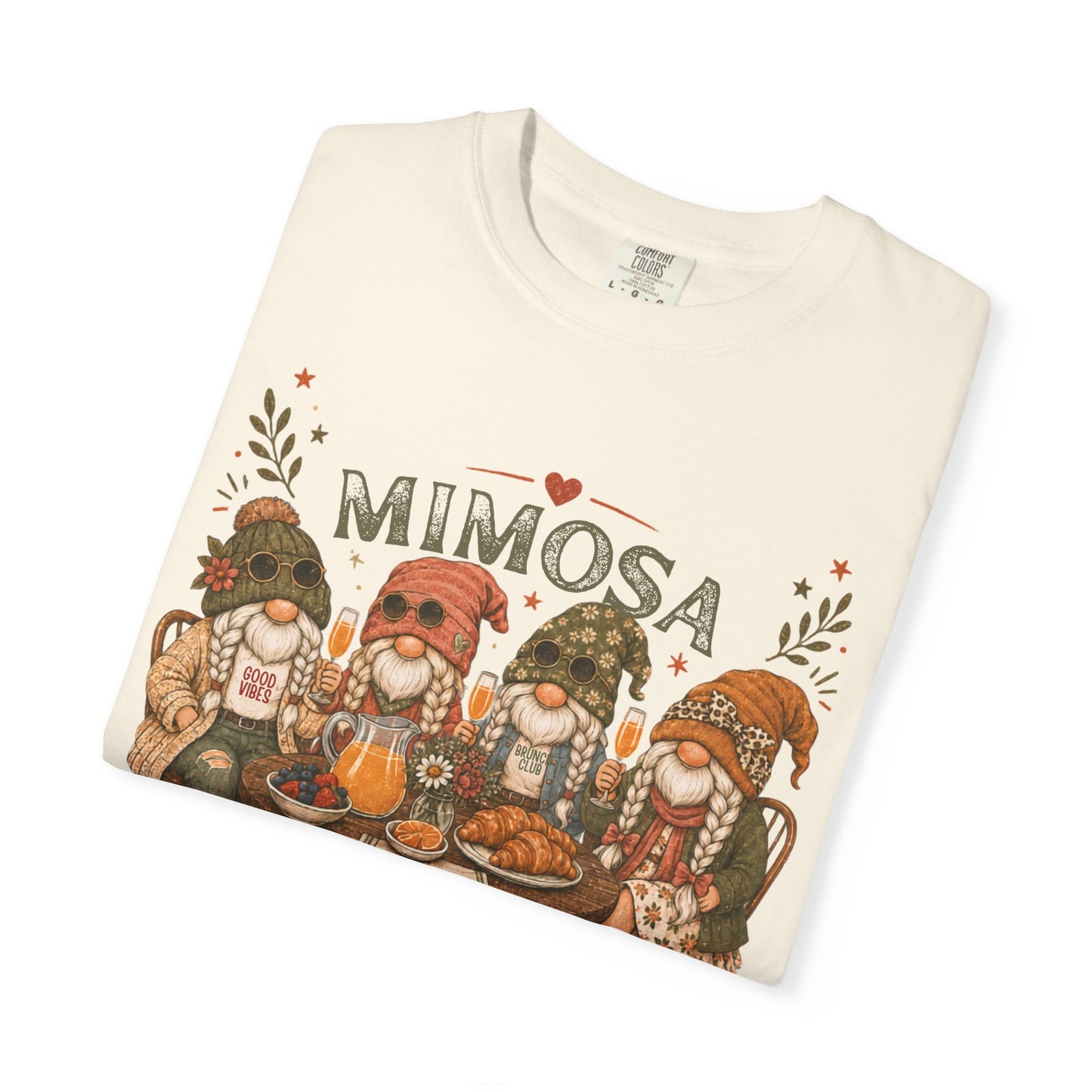 Mimosa Brunch | Hipster Gnome Ladies Brunching Graphic Tee