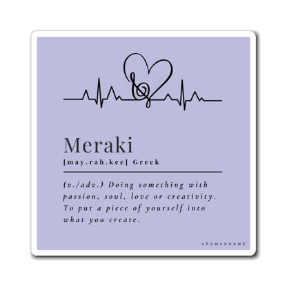 Meraki | World Definitions Magnet