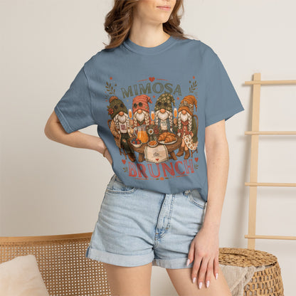 Mimosa Brunch | Hipster Gnome Ladies Brunching Graphic Tee