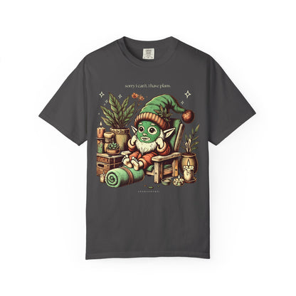 sorry i can't. i have plans | Self Care Spa Gnome