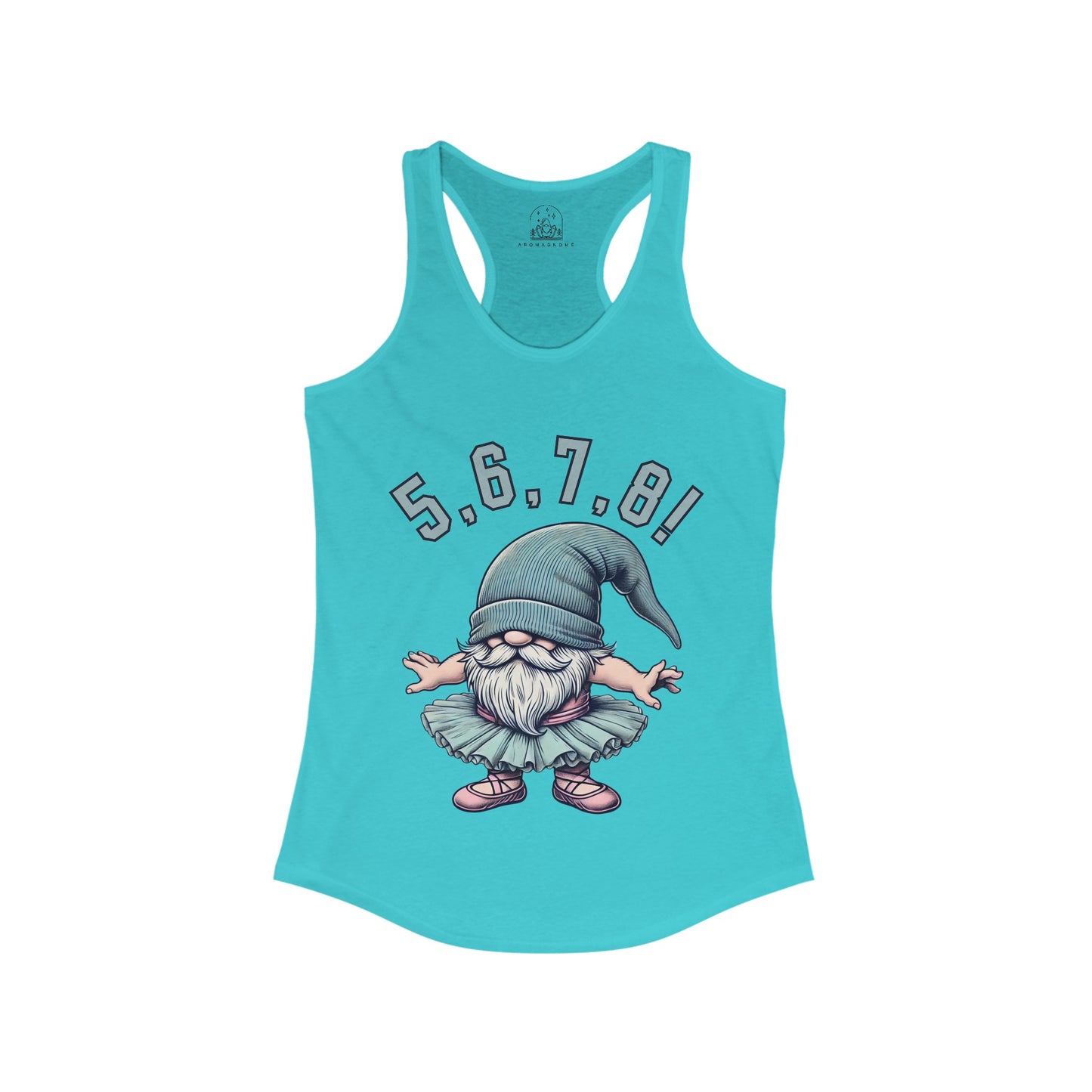 Ballet Gnome Dance Count | Women's Racerback Tank