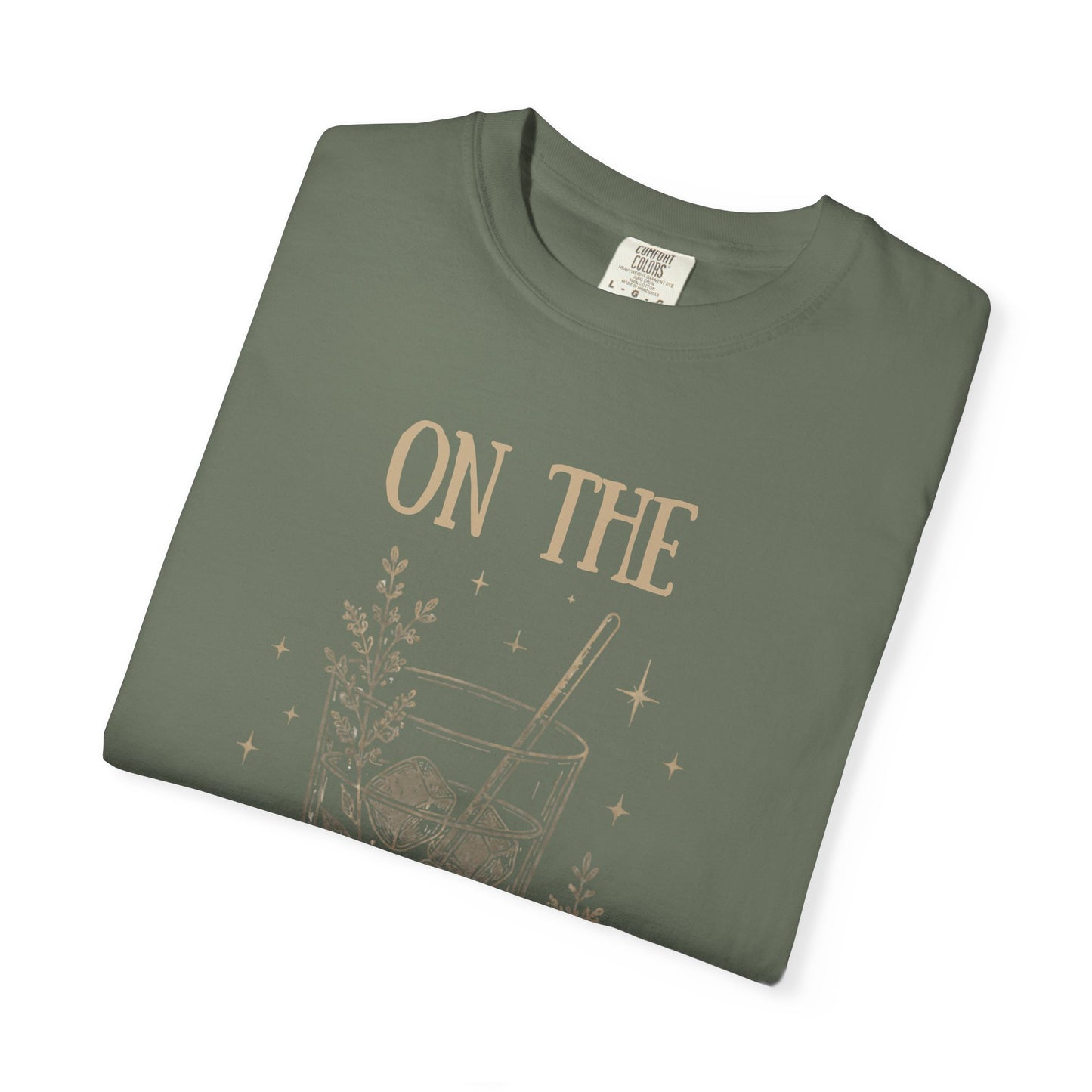 On The Rocks T-Shirt — Vintage Cocktail Graphic Tee