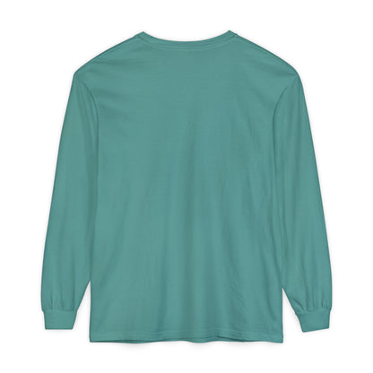 Golf Gnome | Unisex Garment-dyed Long Sleeve Shirt