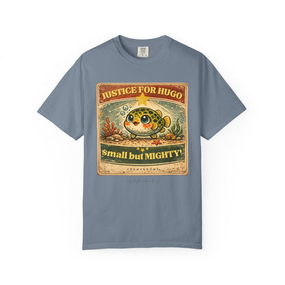 Justice For Hugo | Pea Puffer Fan T-Shirt |