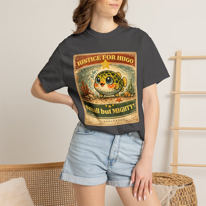 Justice For Hugo | Pea Puffer Fan T-Shirt |