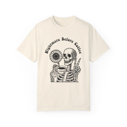 Nightmare Before Coffee | Vintage Comfy Cotton Tee