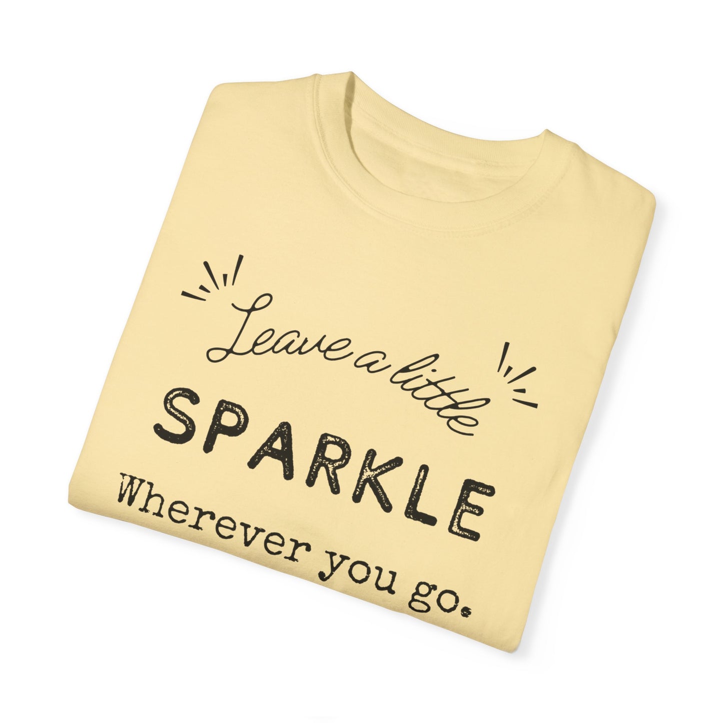 Leave A Little Sparkle | Vintage Comfy Cotton Tee