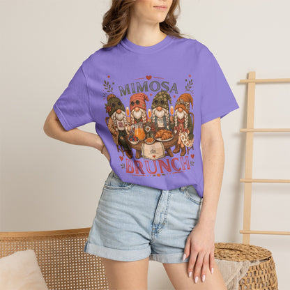 Mimosa Brunch | Hipster Gnome Ladies Brunching Graphic Tee
