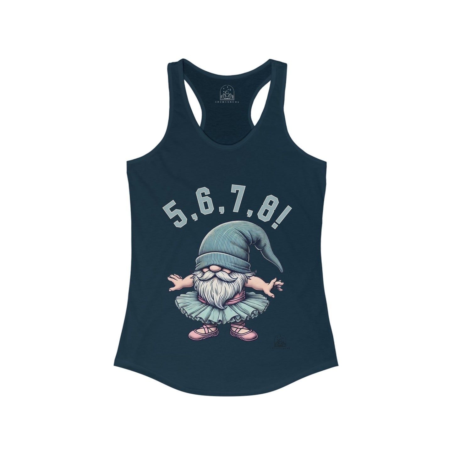 Ballet Gnome Dance Count | Women's Racerback Tank